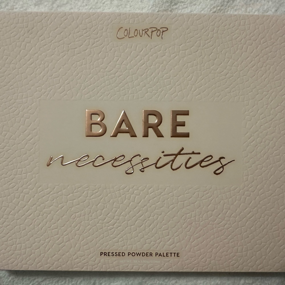 Colourpop’s Bare Necessities Eyeshadow Palette